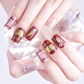 bộ 24 móng ray giả kèm keo/ keo sẵn