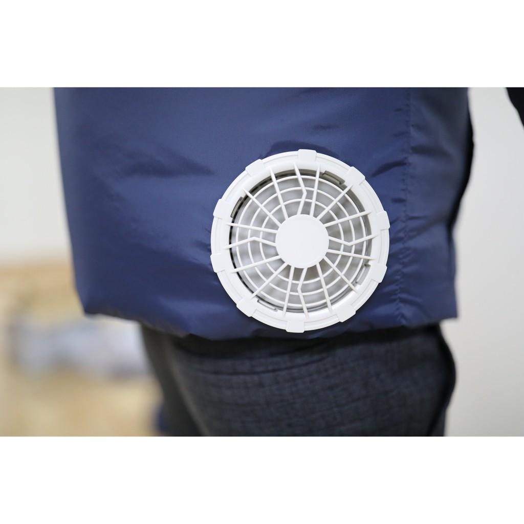 Áo điều hoà quạt gió Nhật Bản giảm đến 10 độ khi mặc | BigBuy360 - bigbuy360.vn