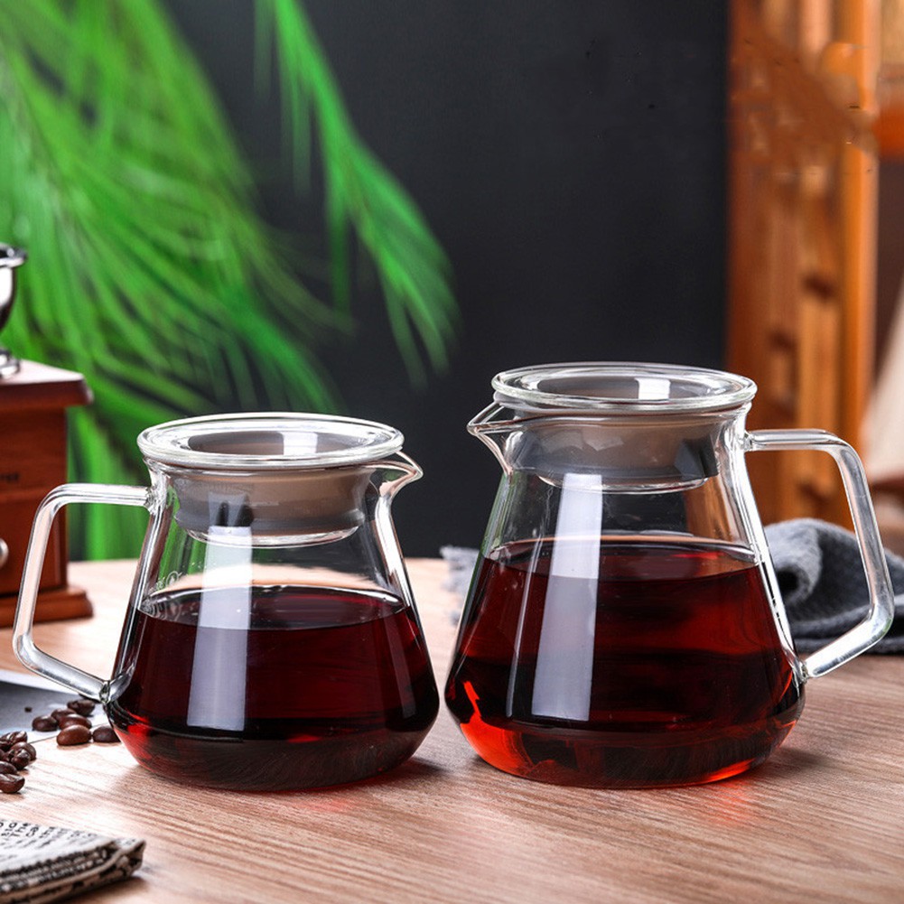 Dụng cụ pha cà phê bằng thủy tinh