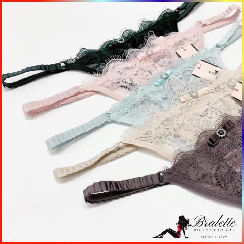 Quần Lót Nữ Quần Chíp Lọt Khe Brabikini Thiết Kế Ren Chun Hông SEXY GỢI CẢM 8001 | BigBuy360 - bigbuy360.vn