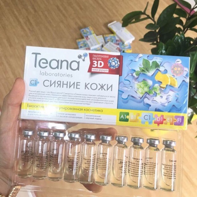 Serum collagen huyết thanh tươi tenna C1 của Nga (10 lọ)