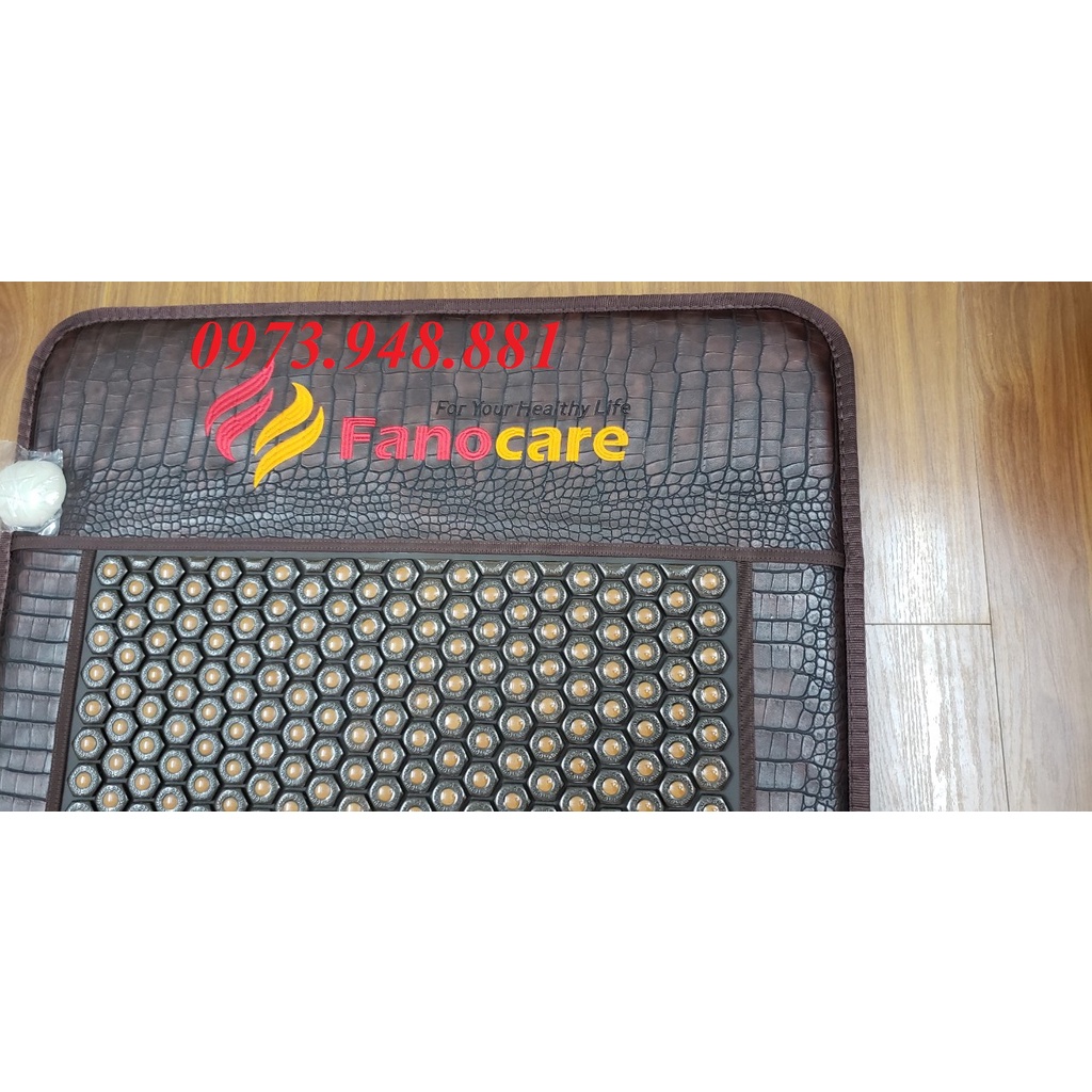 Thảm/Nệm đá nhiệt nóng Fanocare đá mắt rồng sóng siêu trường Fano 90*190cm