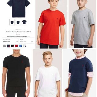 Áo cộc tay không cổ Polo