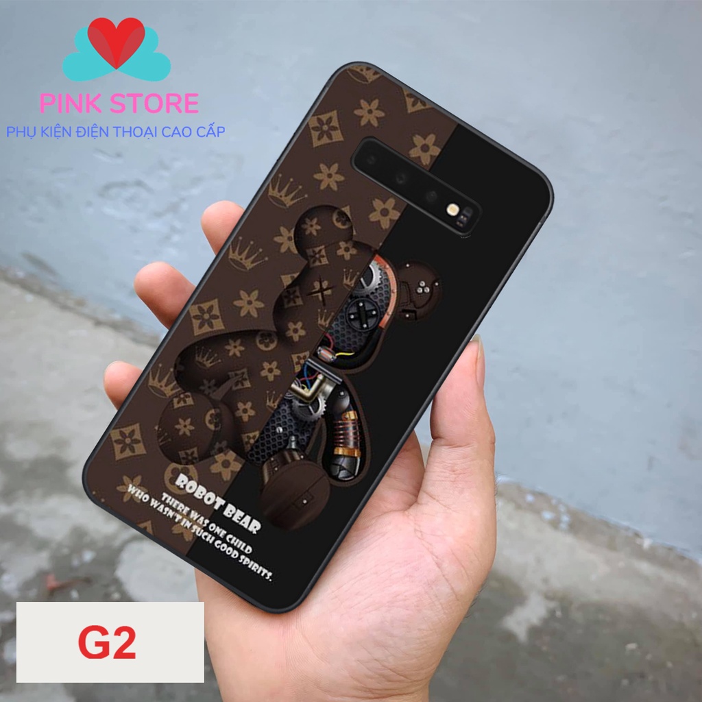 🥇Ốp lưng Samsung Galaxy S10 - S10 Plus gấu họa tiết LV cực đẹp hot