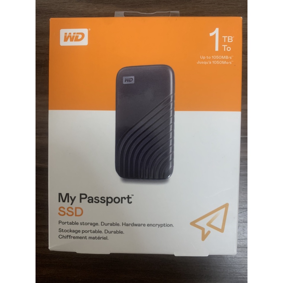 Ổ Cứng Di Động SSD WD My Passport 1TB USB Type C 3.2 Gen 2