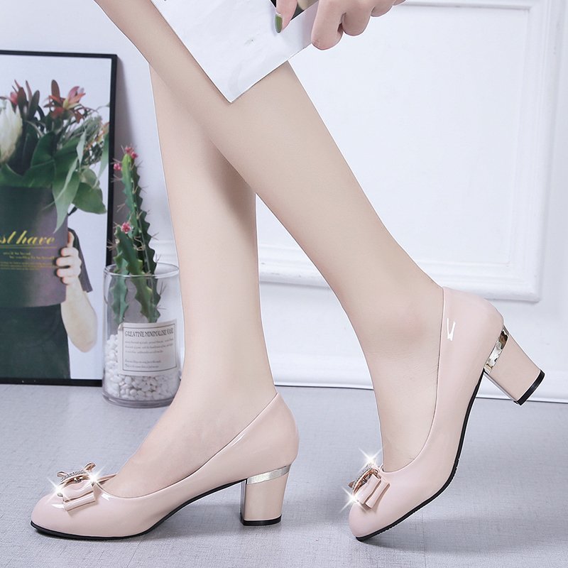 Giày Cao Gót Thời Trang Công Sở Thanh Lịch Cho Nữ Cỡ 35-42