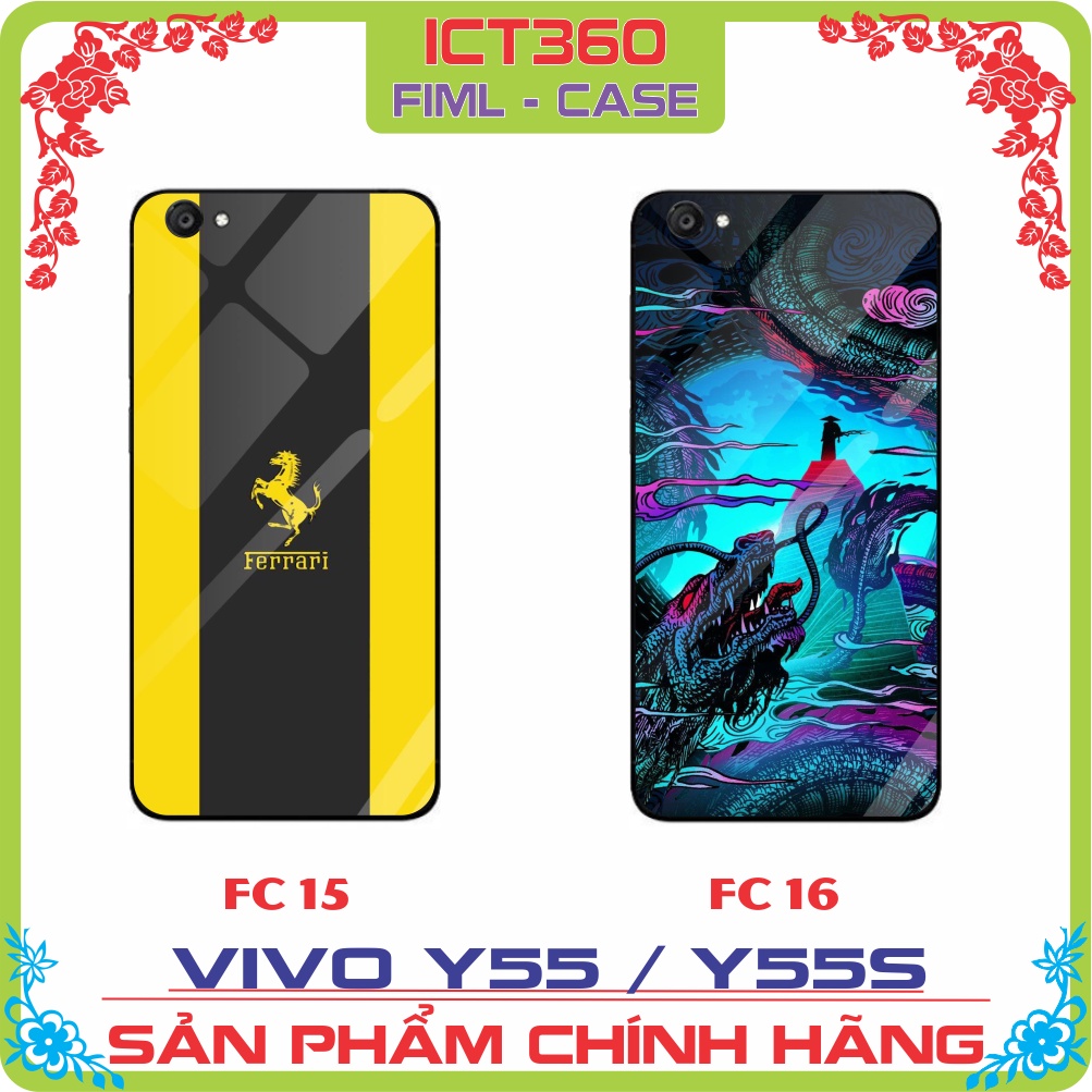 Ốp lưng kính Vivo Y55, Vivo Y55S - Nhận in ảnh theo yêu cầU