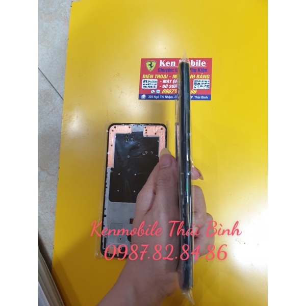 Khung Xương Kèm Bo Viền Và Phím Bấm OPPO RENO 2F, Chất Liệu Nhôm Cao Cấp