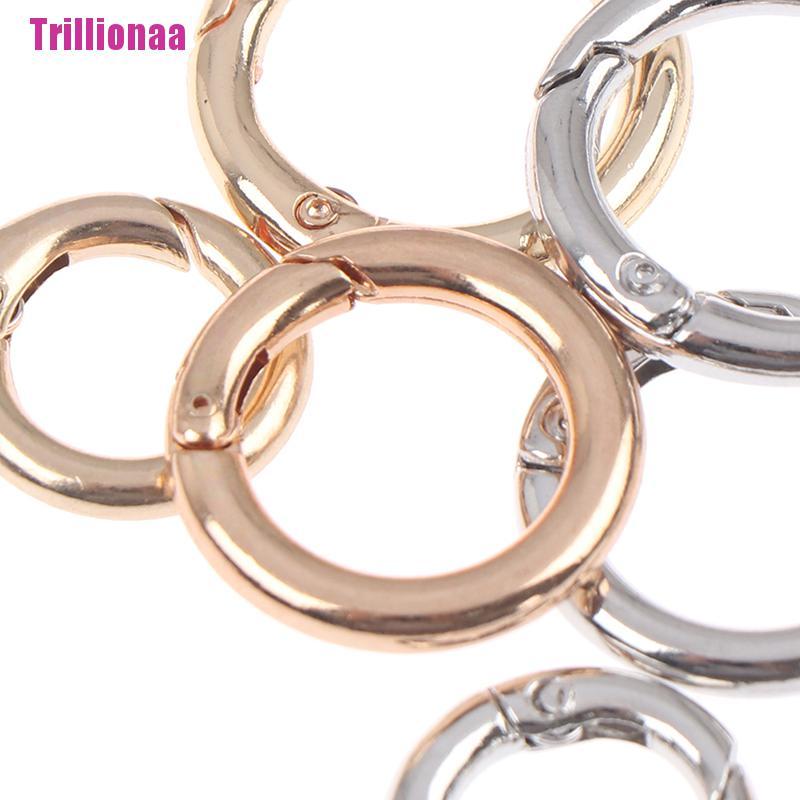 Bộ 2 Móc Khóa Chữ O Bằng Kim Loại Cho Túi Xách / Ví Cầm Tay