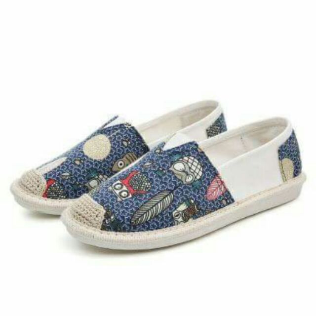 Giày vải đế cối