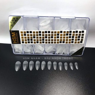 Móng Úp Phom Bầu HSM hộp 500 móng