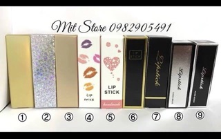 Vỏ hộp giấy đựng son handmade