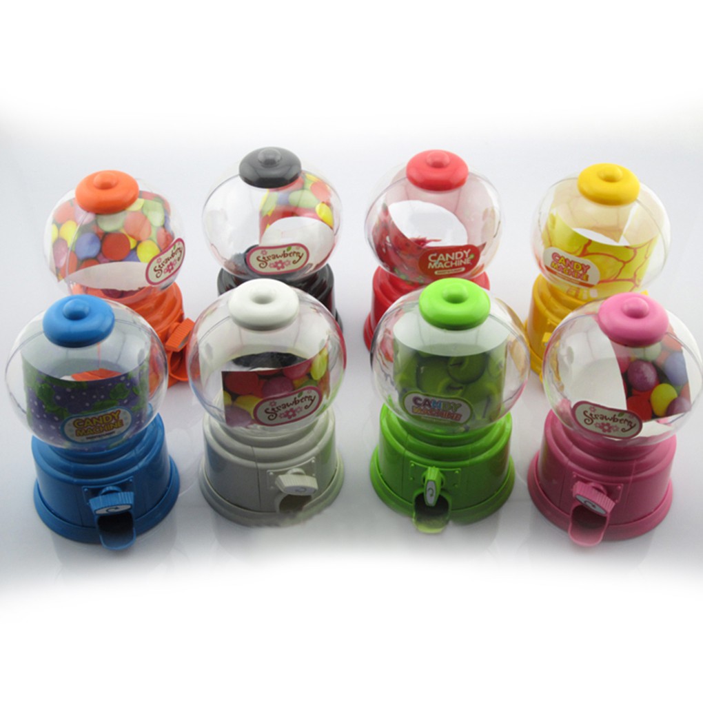Máy đựng kẹo mini bằng nhựa có 5 màu lựa chọn