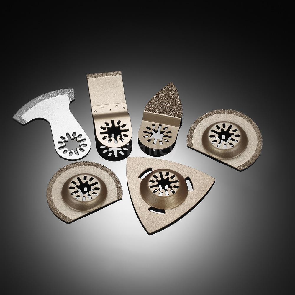 6pcs Mix Oscillating Saw Wed Kit Multi Tool Carbide Rasp Multitool Accessory