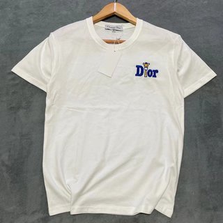 Hàng Sẵn Sàng! Dior! Áo Thun Ngắn Tay Thiết Kế Thoải Mái Thời Trang