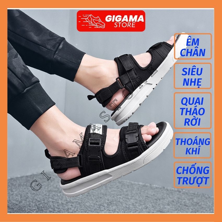 Sandal nam dép nam quai hậu đi học giày quai hậu nam dép xăng đan sandan đi chơi trẻ trung cá tính chống trượt G1808