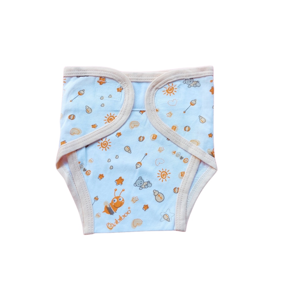 Tã vải dán cotton họa tiết dễ thương BABIBOO - BB82