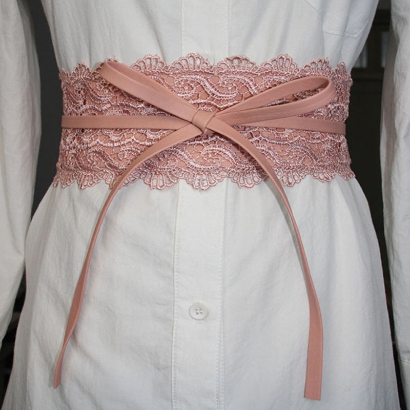Thắt Lưng Ren Hoa Co Giãn Sang Trọng Cho Nữ