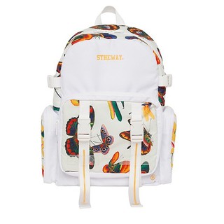 5THEWAY® /butterfly/ ROCKET BACKPACK™ in WHITE aka Balo Bươm Bướm Màu Trắng