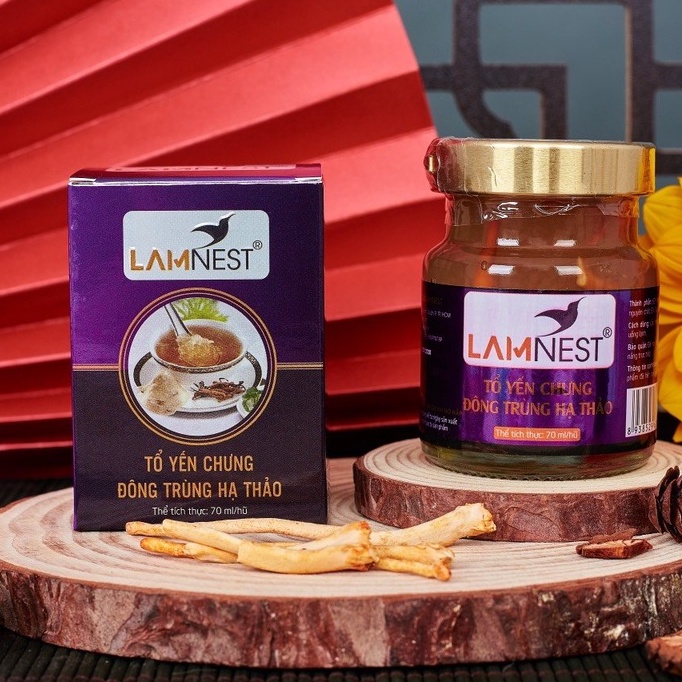 Combo 10 hũ Yến chưng sẵn 30% yến Lamnest- yensaocaocaplamnest