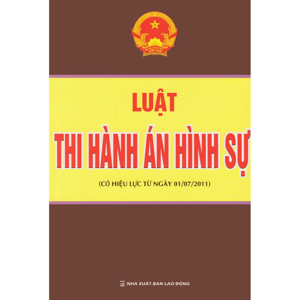 Sách Luật Thi Hành Án Hình Sự