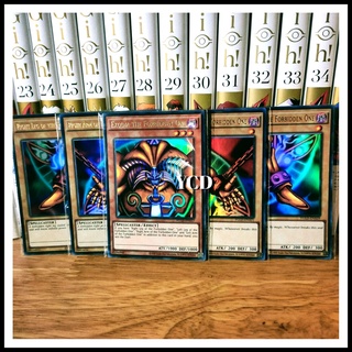 Thẻ bài yugioh chính hãng  Set 5 mảnh Exodia –Ultra rare