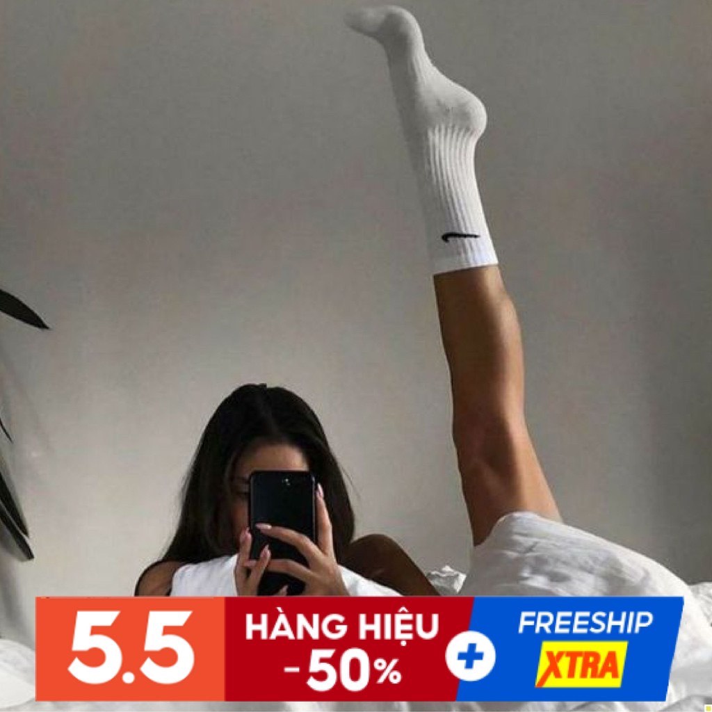 Tất nik3 cao cấp 100% cotton co dãn unisex phong cách hàn quốc