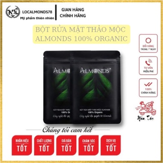 Bột rửa mặt thảo dược almomds 120gr