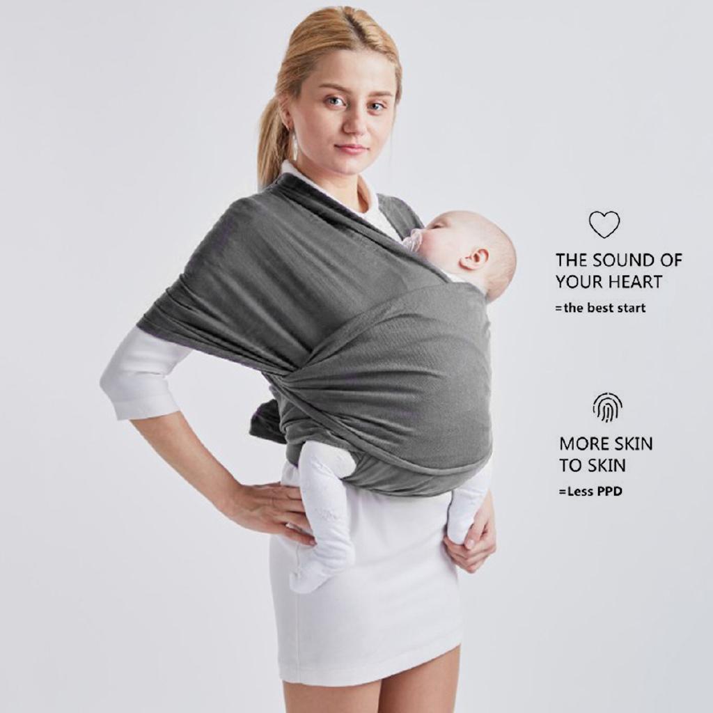 Đai địu bé sơ sinh bằng vải cotton