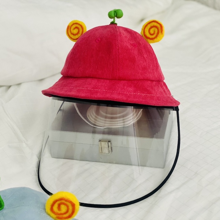 Nón Tai Bèo Maruko Nam Nữ Mũ Bucket Mầm Cây Tai Hạt Mầm