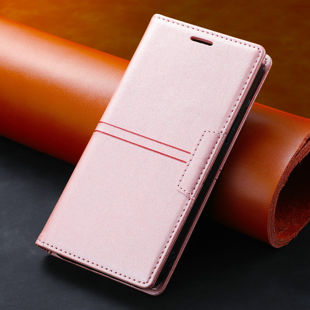 Sang Trọng Bao Da Điện Thoại Nắp Gập Từ Tính Phong Cách Retro Cho Samsung Galaxy Note20 S20 Ultra S20 Plus S20 + S20 Fe 5g Note10 Note10 + Ốp