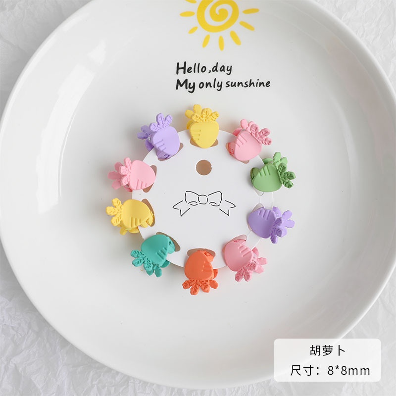 【MỚI】Set 10 kẹp tóc hình cô gái xinh đẹp ZOE