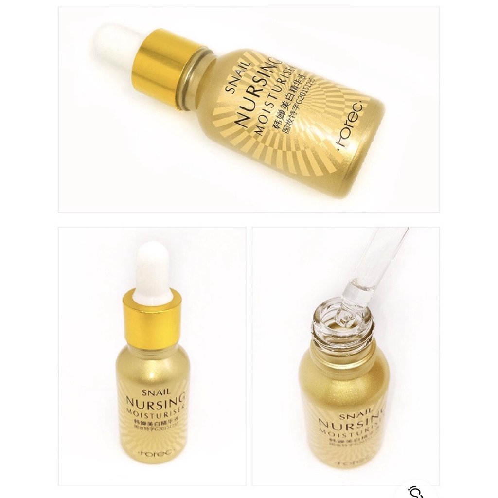 Serum ốc sên dưỡng da làm trắng Snail Nursing Rorec | BigBuy360 - bigbuy360.vn