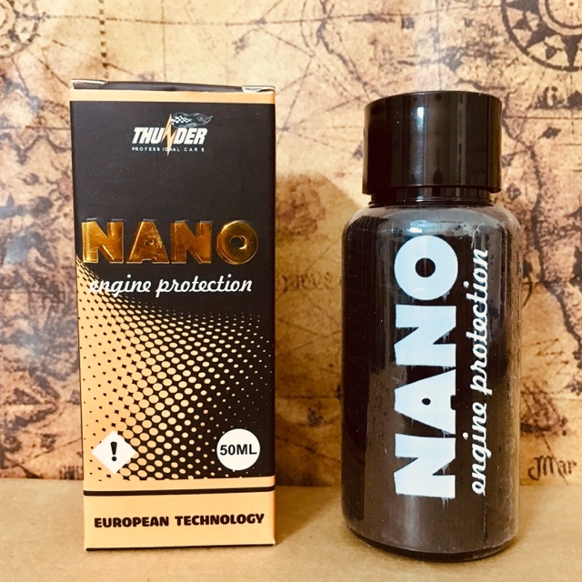 Phụ gia nhớt động cơ xe máy NANO Thunder Engine Protection 50ml