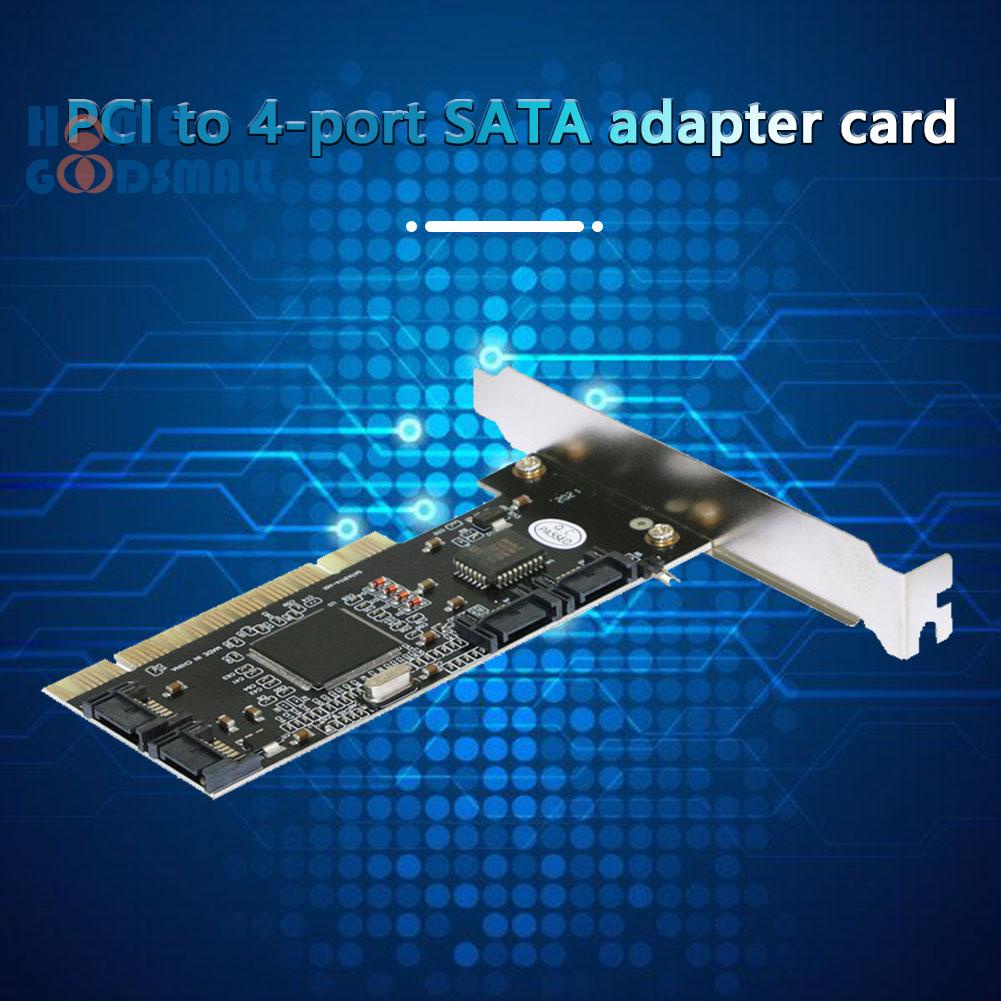 Card Chuyển Đổi Pci Sang 4 Cổng Sata Sil3114 | BigBuy360 - bigbuy360.vn