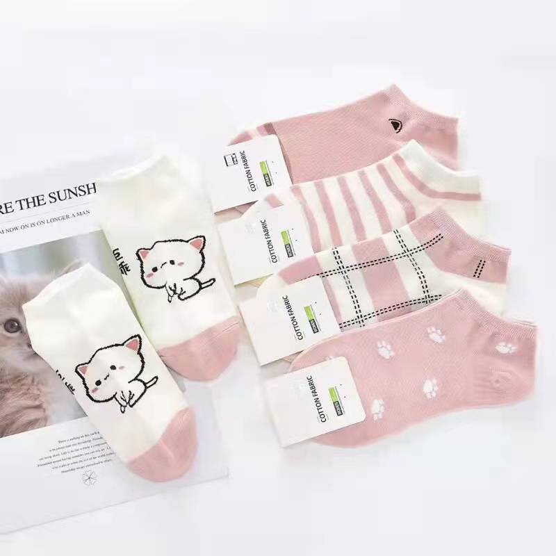 Set 5 đôi vớ tất thu đông cho các mom, hàng quảng châu chất đẹp giá xả hàng