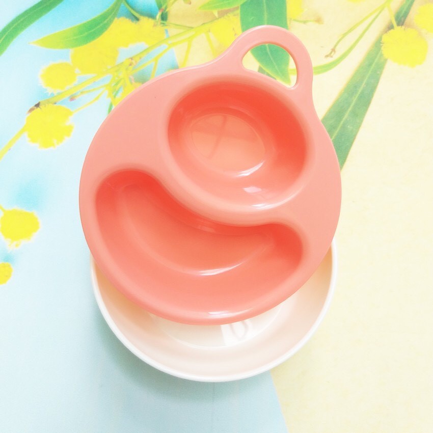 Đồ dùng ăn dặm  𝑭𝒓𝒆𝒆𝒔𝒉𝒊𝒑  Bộ bát ăn chia ngăn cho bé Paku Paku chính hãng
