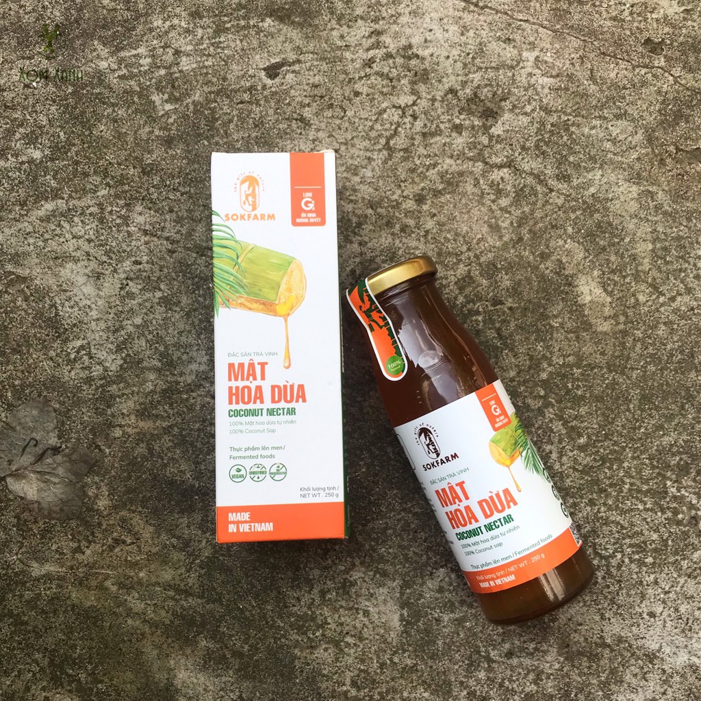 Mật hoa dừa Sokfarm - Coconut nectar 250ml