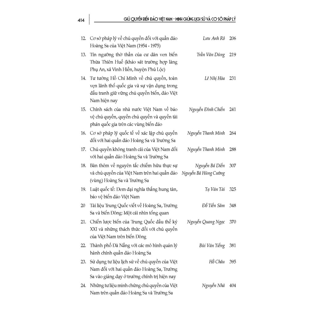 Sách - Chủ Quyền Biển Đảo Việt Nam - Minh Chứng Lịch Sử Và Cơ Sở Pháp Lý | BigBuy360 - bigbuy360.vn