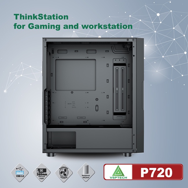 [Mã 254ELSALE giảm 7% đơn 300K] Case VSPTECH ThinkStation P720