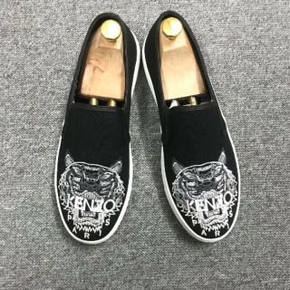 Giày slipon kenzo thêu nam