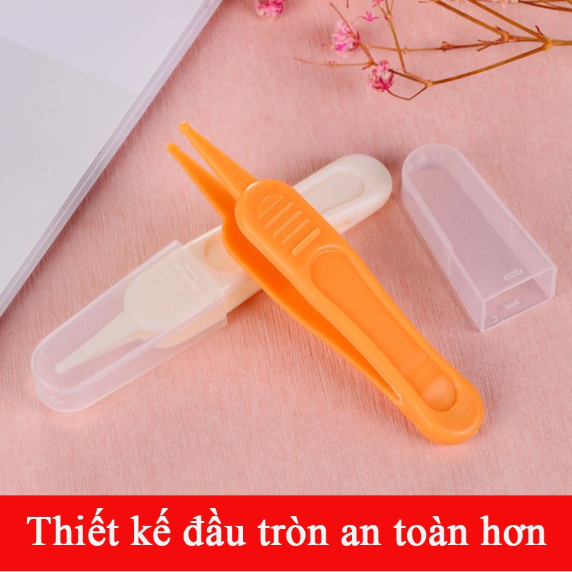 Nhíp gắp rỉ mũi,vệ sinh mũi an toàn cho bé