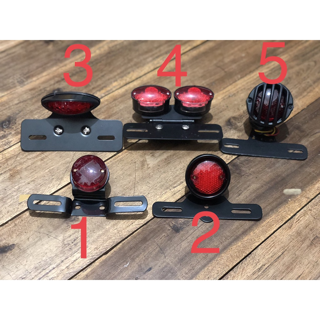 ĐÈN HẬU XE ĐỘ CAFER RACER, TRACKERM, STREETCUB CLASSIC