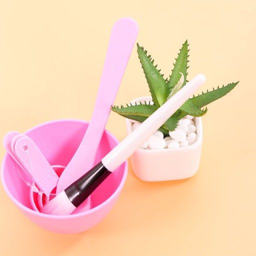 BỘ CHÉN TRỘN ĐẮP MẶT NẠ HÀN QUỐC 4 MÓN CAO CẤP