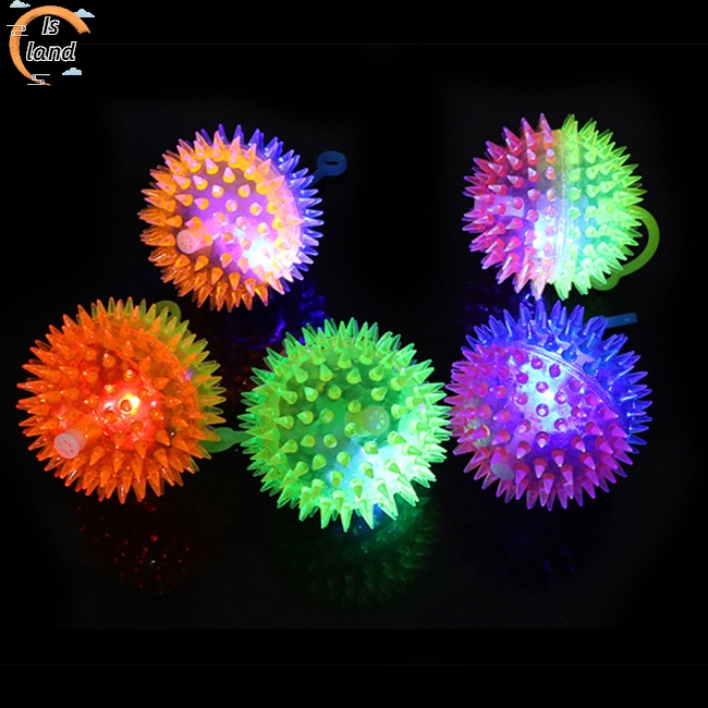 Bóng Gai Mềm Có Dây Cột Dài 7.5cm Dùng Mát Xa