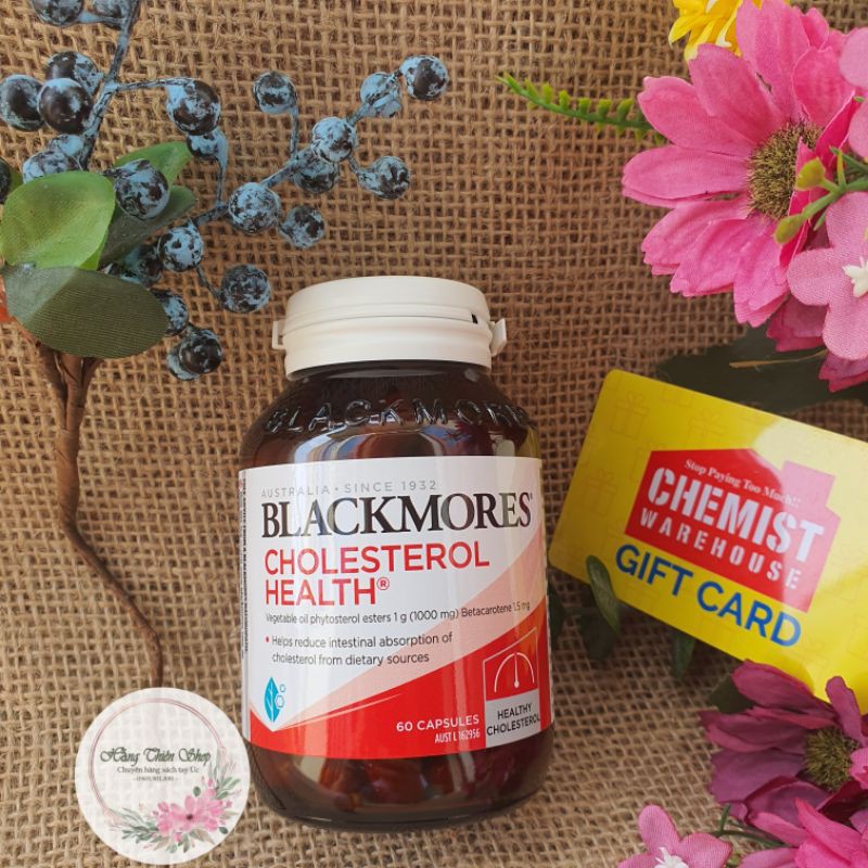 Viên kiểm soát mỡ máu Blackmores Cholesterol Health 60 viên