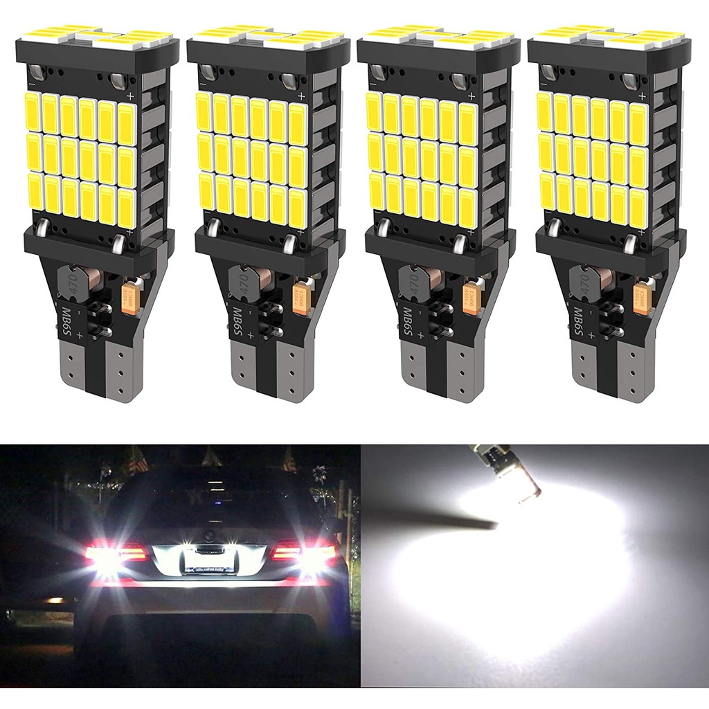Bộ 4 Đèn led Tín Hiệu Cho Xe Ô Tô t15 1157 t20 7443 45