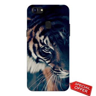 Ốp lưng Oppo F5- nhựa dẻo Silicone in hình Mắt Hổ