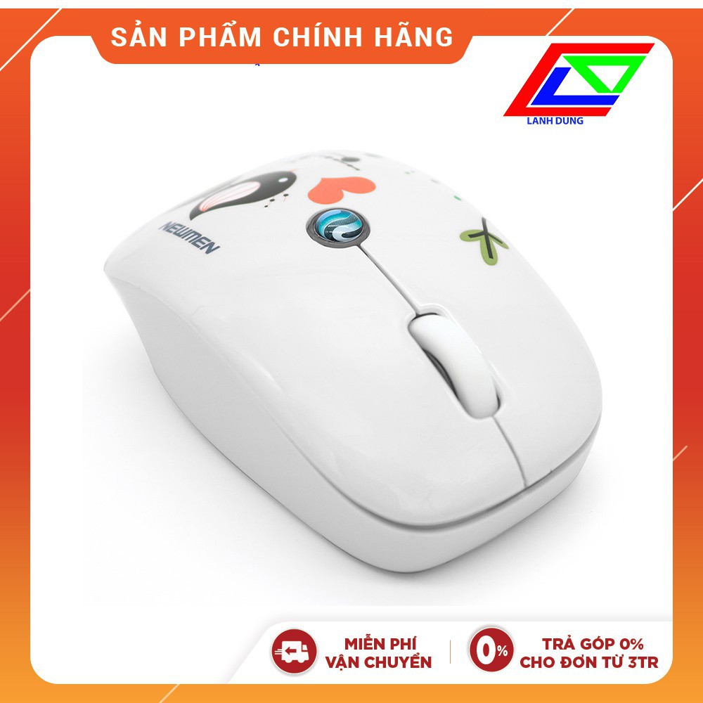 【Chuột máy tính】Chuột Không Dây Văn Phòng Newmen F201 1600DPI - Chim Sơn Ca