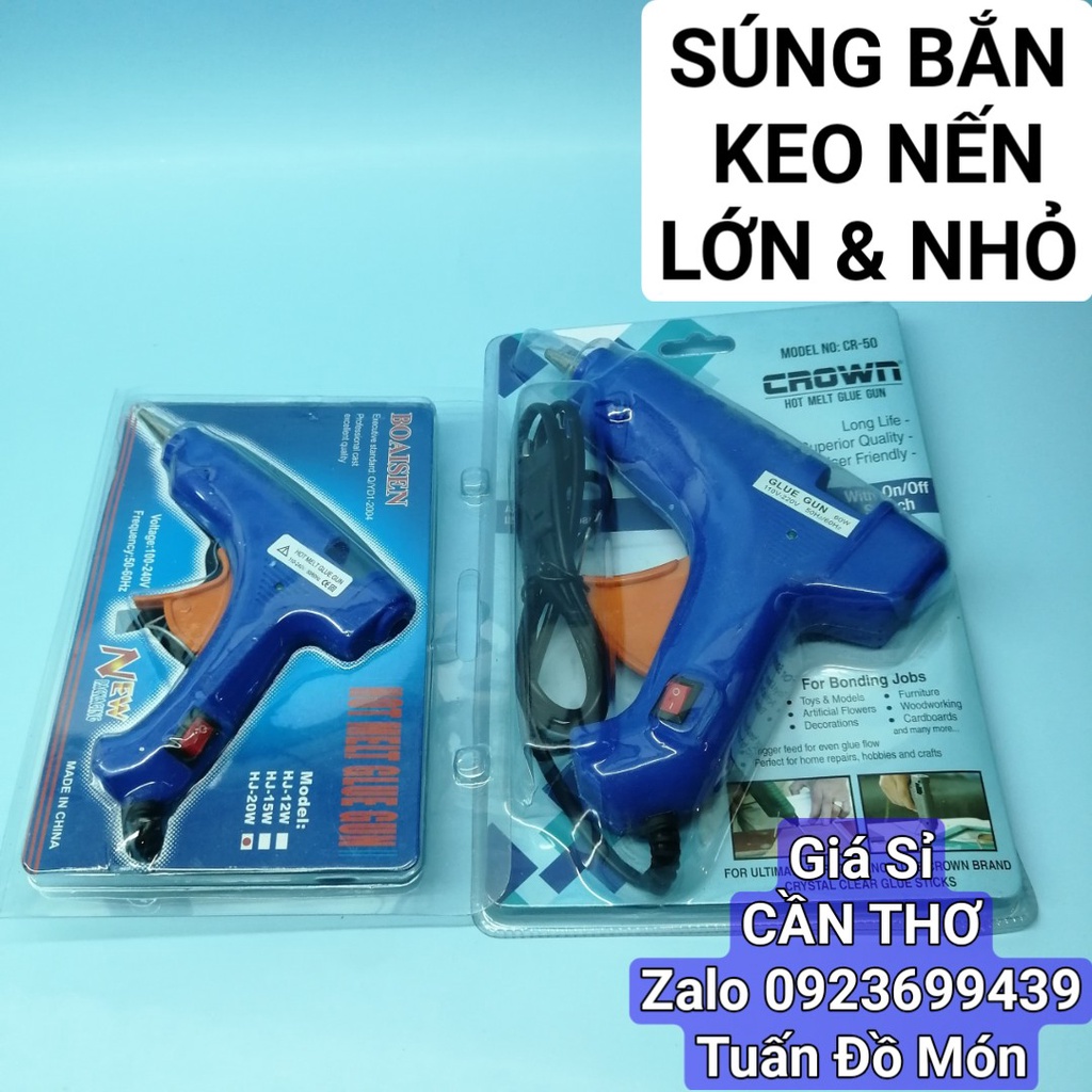 [Dụng cụ] Bắn keo nến 220v 20w 60w chất lượng cao